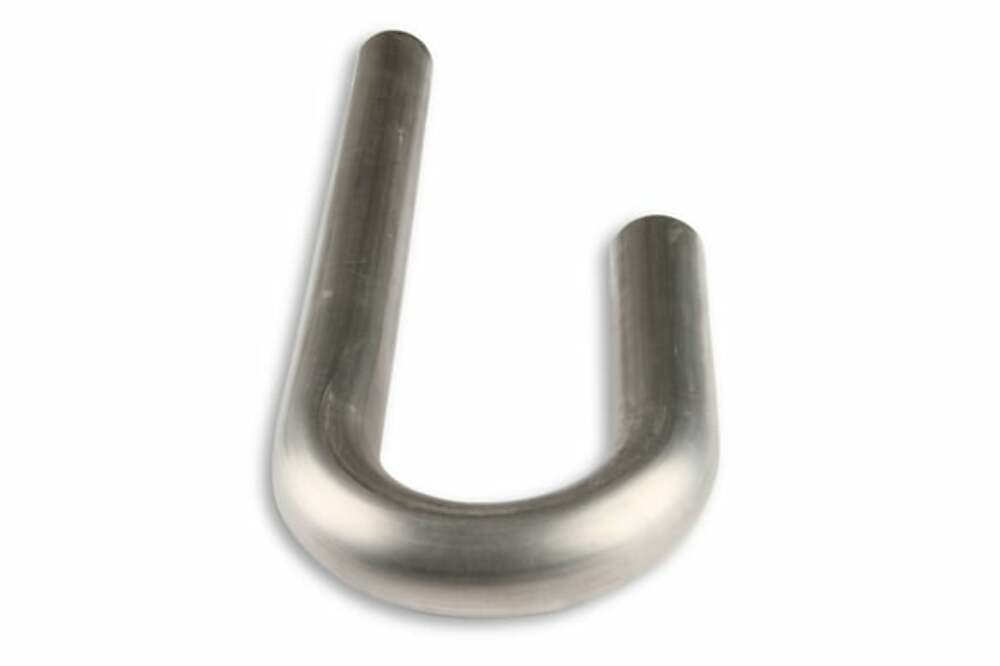 180 deg. bend, Tube Size 1 7/8" OD, Wall Thickness 0.049" Hooker J-Bend 32560HKR