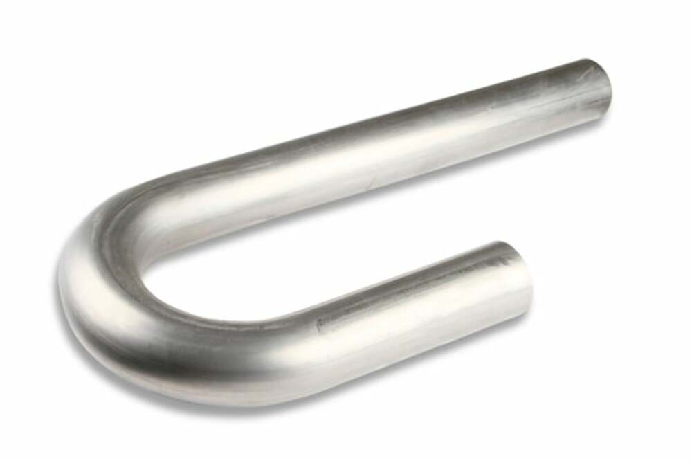 180 deg. bend, Tube Size 1 7/8" OD, Wall Thickness 0.049" Hooker J-Bend 32560HKR