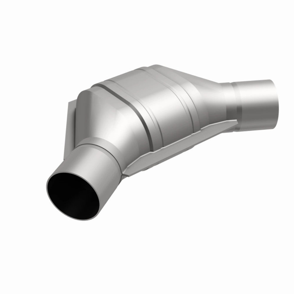 1987-91 Ford Country Squire Univ Catalytic Converter 2 Angled 337084 Magnaflow - Catalytic Converters Car Part People