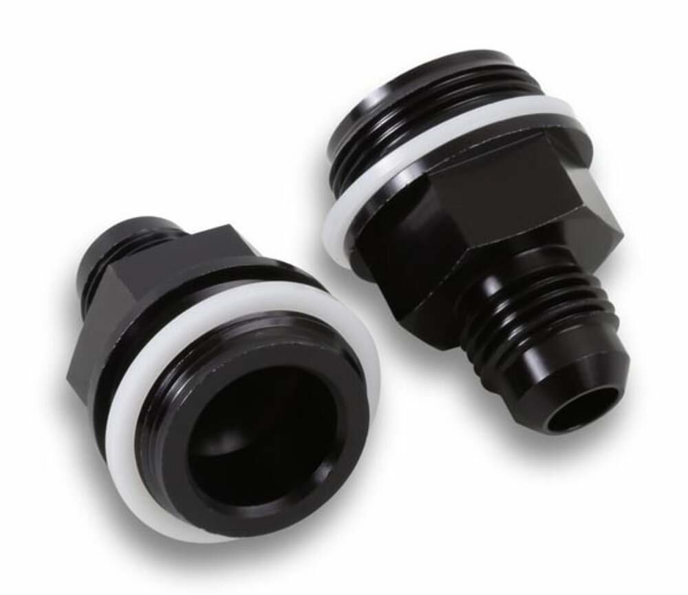 Dual Feed Fuel Line #6AN (Black) - 34-600BKQFT