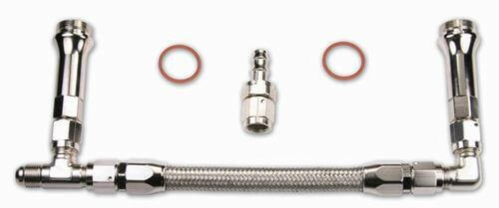 SS Fuel Line #8AN Silver - 34-8000SSQFT