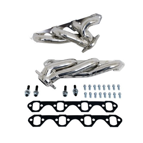Fits 1987-95 Ford F150 302 1-5/8 Shorty Exhaust Headers (Titanium Ceramic)-3510