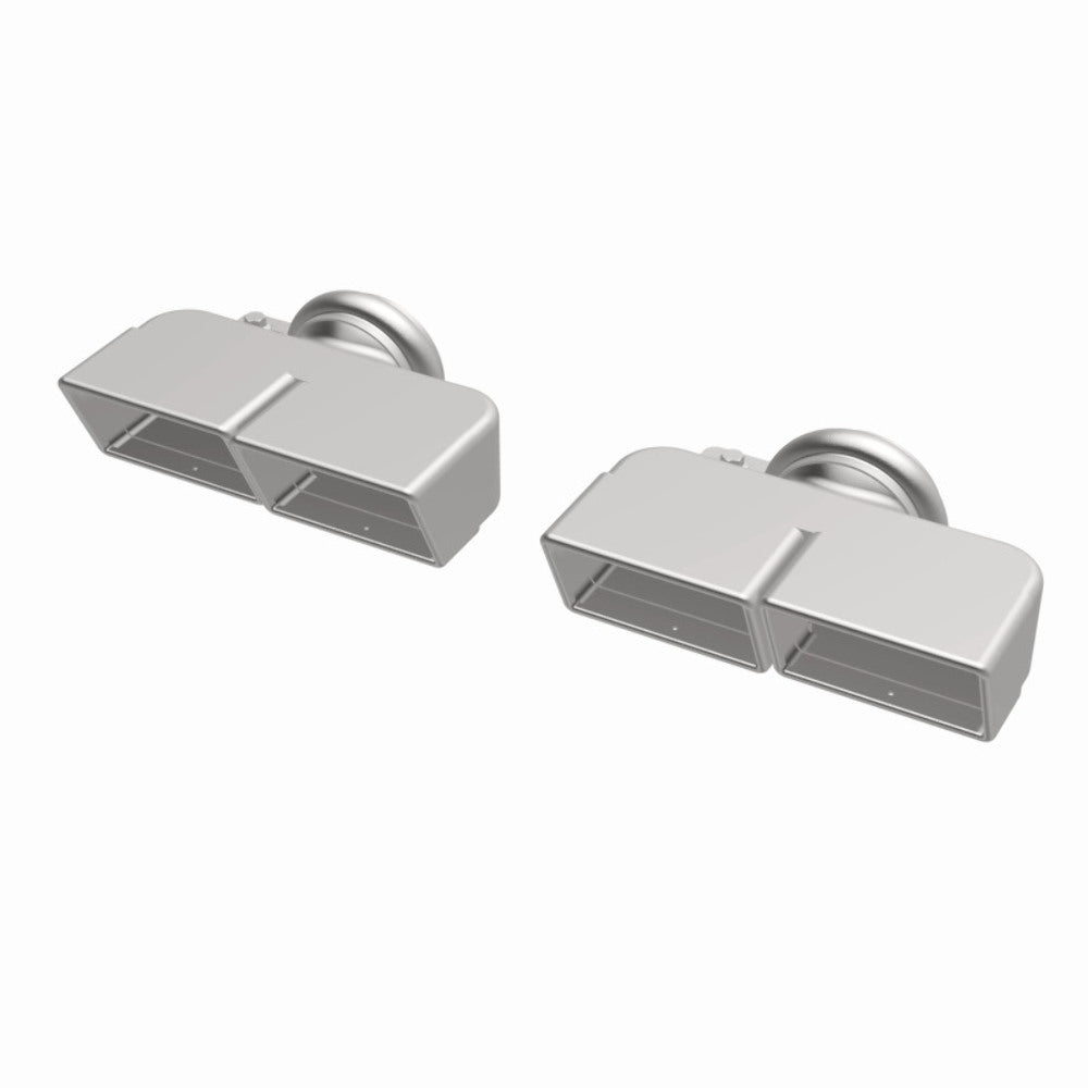 Exhaust Tail Pipe Tip for 2.5 X 7.75in. Rectangle Polished Exhaust Tip MagnaFlow 35221