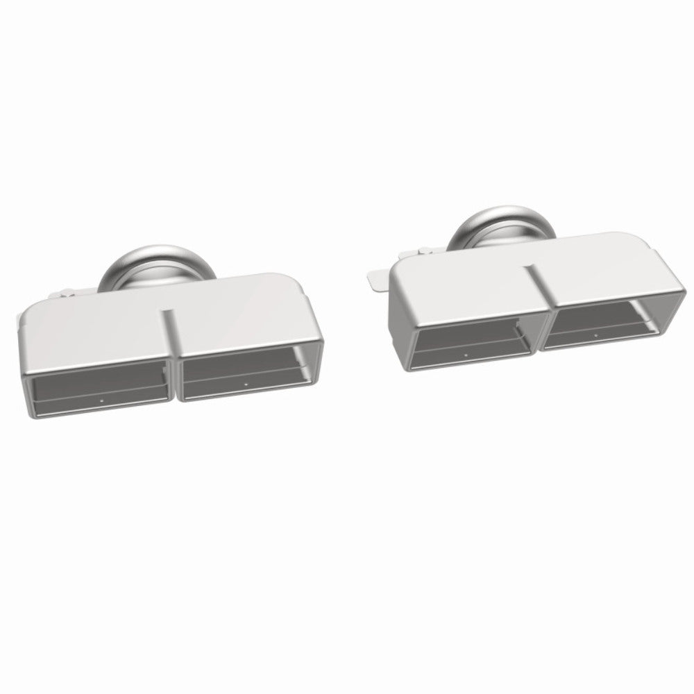 Tip 1-Set Quad Square 35221 Magnaflow - Exhaust Tips Car Part People