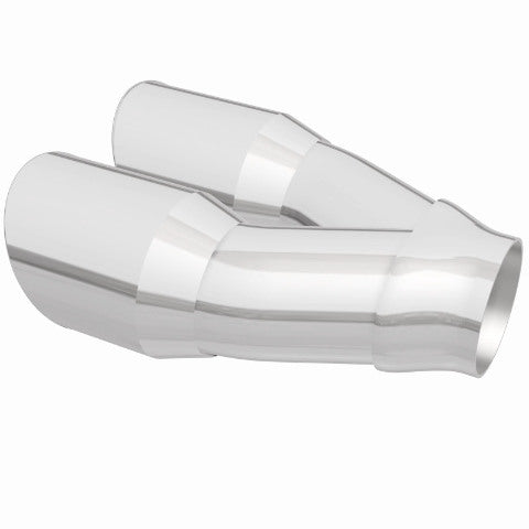 Tip (1-Pk) Dual DW 3x8 2.25 - Chrome 35226 Magnaflow