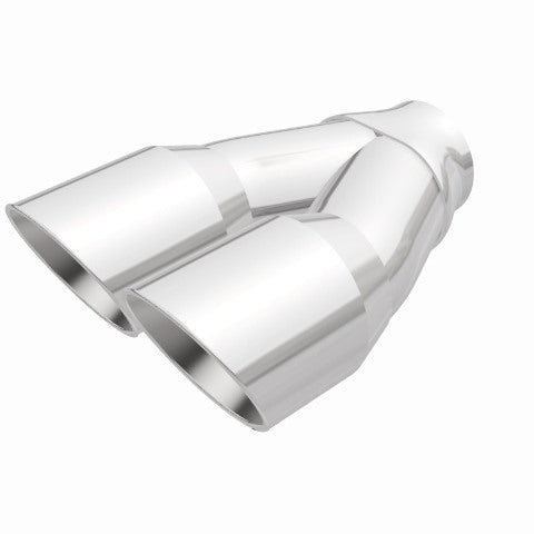 Tip (1-Pk) Dual DW 3x8 2.25 - Chrome 35226 Magnaflow