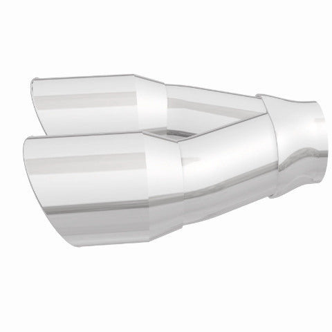 Tip (1-Pk) Dual DW 3x8 2.25 - Chrome 35226 Magnaflow