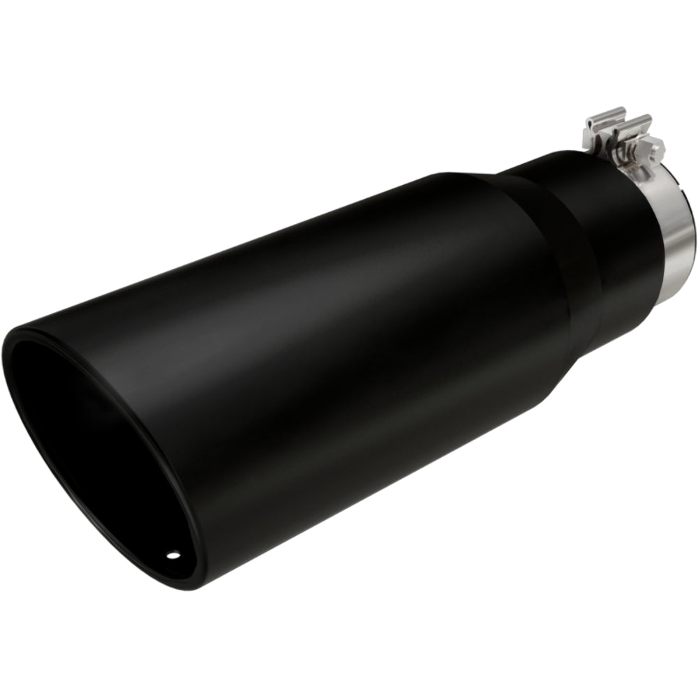 Tip W/Clamp 5x14.5x3.5 ID Blk 35237 Magnaflow - Exhaust Tips Car Part People