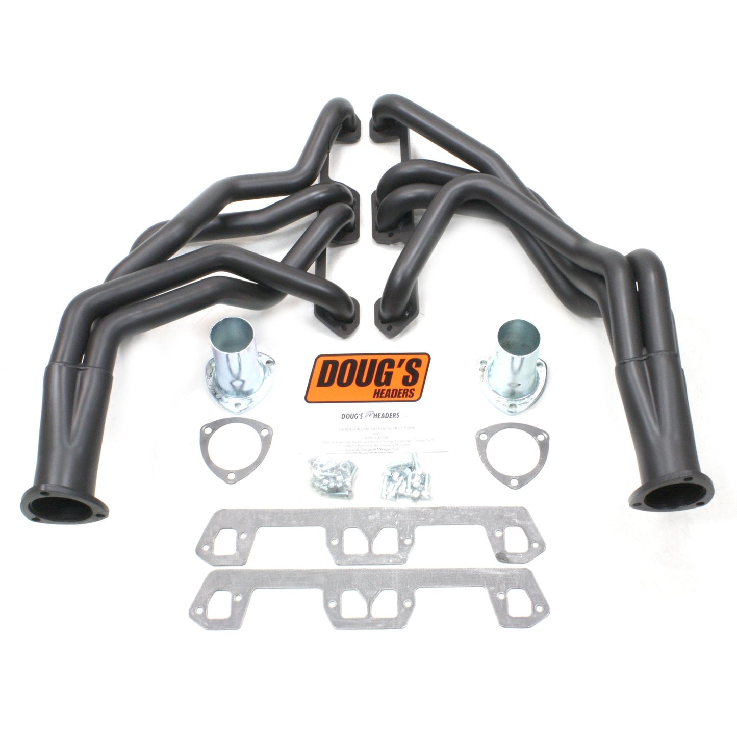 Long Tube Headers for 68-74 Mopar 273-360 LA Motor 1-5/8in Primary D453-B