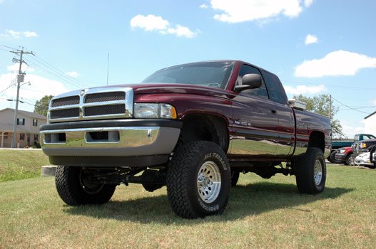 Fits Dodge 1500 4WD (1994-1999) 5 Inch Lift Kit; 371.2