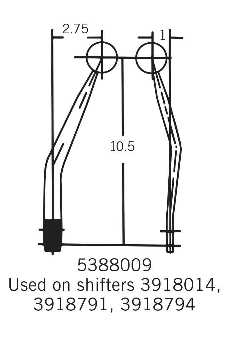 Hurst Competition/Plus 4-Speed Shifter - GM - 3918791