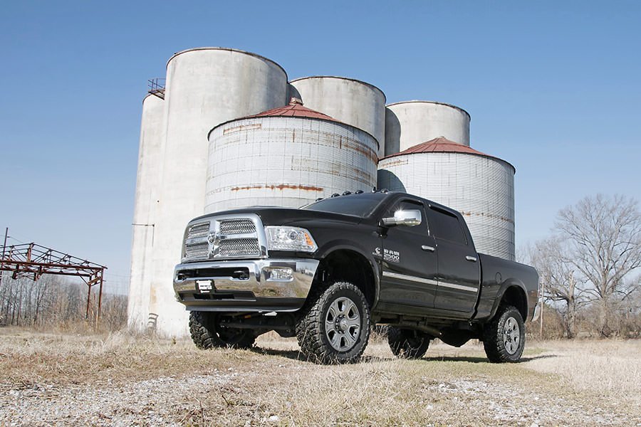 Fits Ram 2500 4WD (2014-2018) 5 Inch Lift Kit; RR Air Bags; 396.2