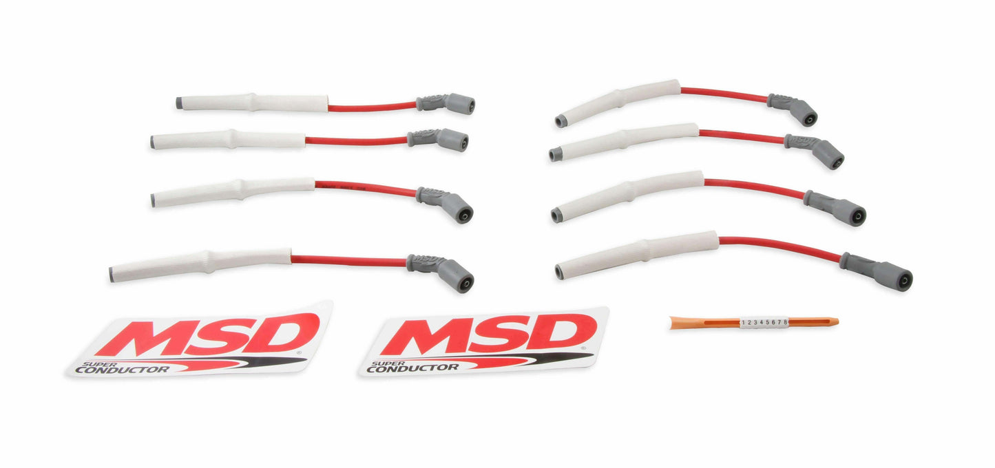 Super Conductor Spark Plug Wire Set, GM 2001, Truck, 8.1L - 39849