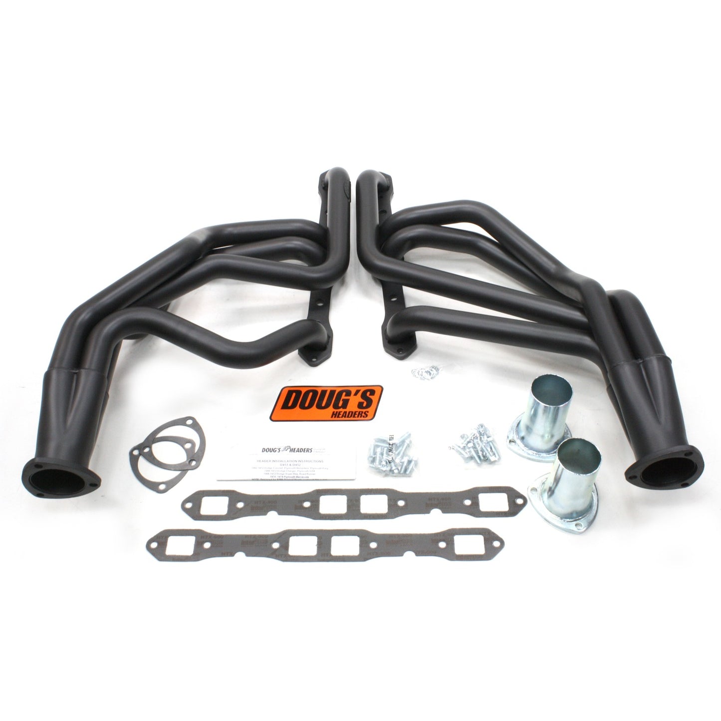 Long Tube Headers for 62-74 Mopar 383-400 B' Motor 1-3/4in Primary D451-B