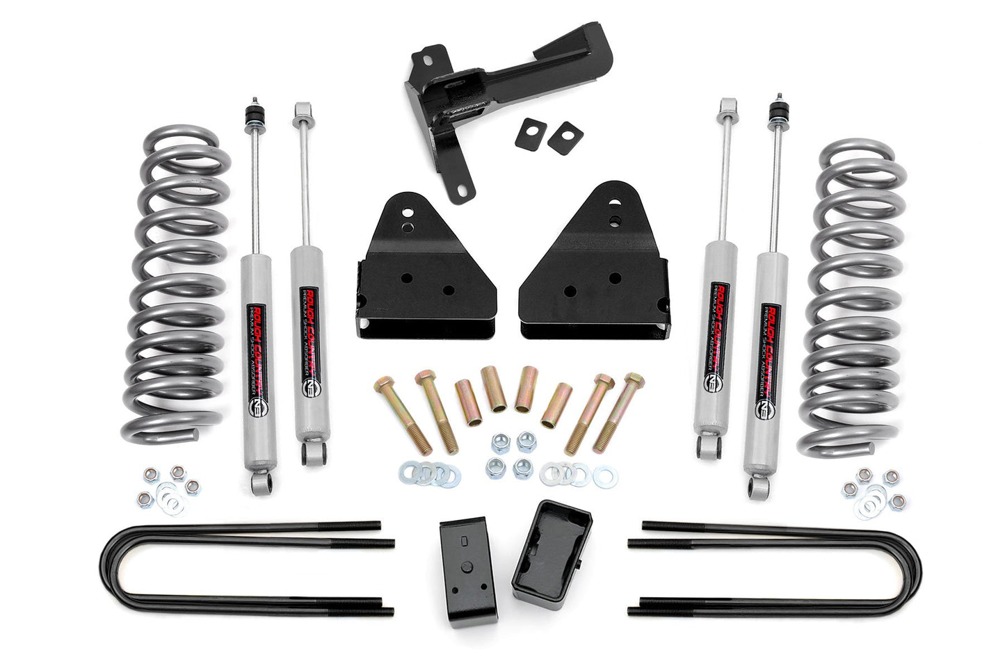 2005-2007 Ford F-350 Super Duty 3 Inch Lift Kit - FR Springs - Ford F-250/F-350 Super Duty 4WD (2005-2007) - 486.2