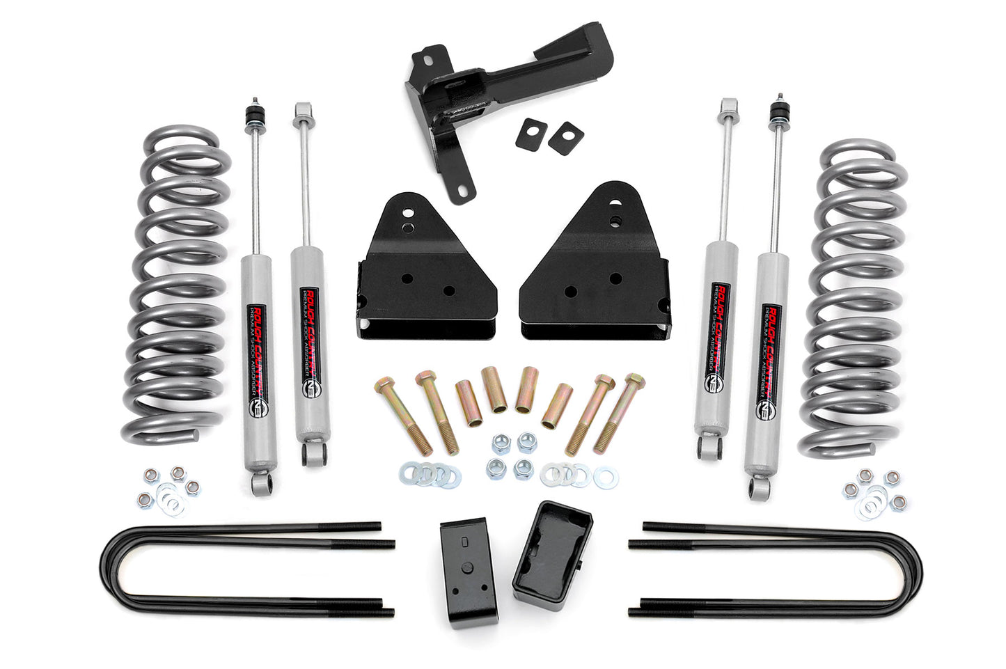 2008-2010 Ford F-250 Super Duty 3 Inch Lift Kit - FR Springs - Ford F-250/F-350 Super Duty 4WD (2008-2010) - 521.2