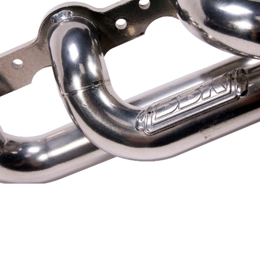 Fits 1999-2013 GM Truck/Suv 6.0L 1-3/4 Shorty Exhaust Headers-Silver-40060 - Car Part People