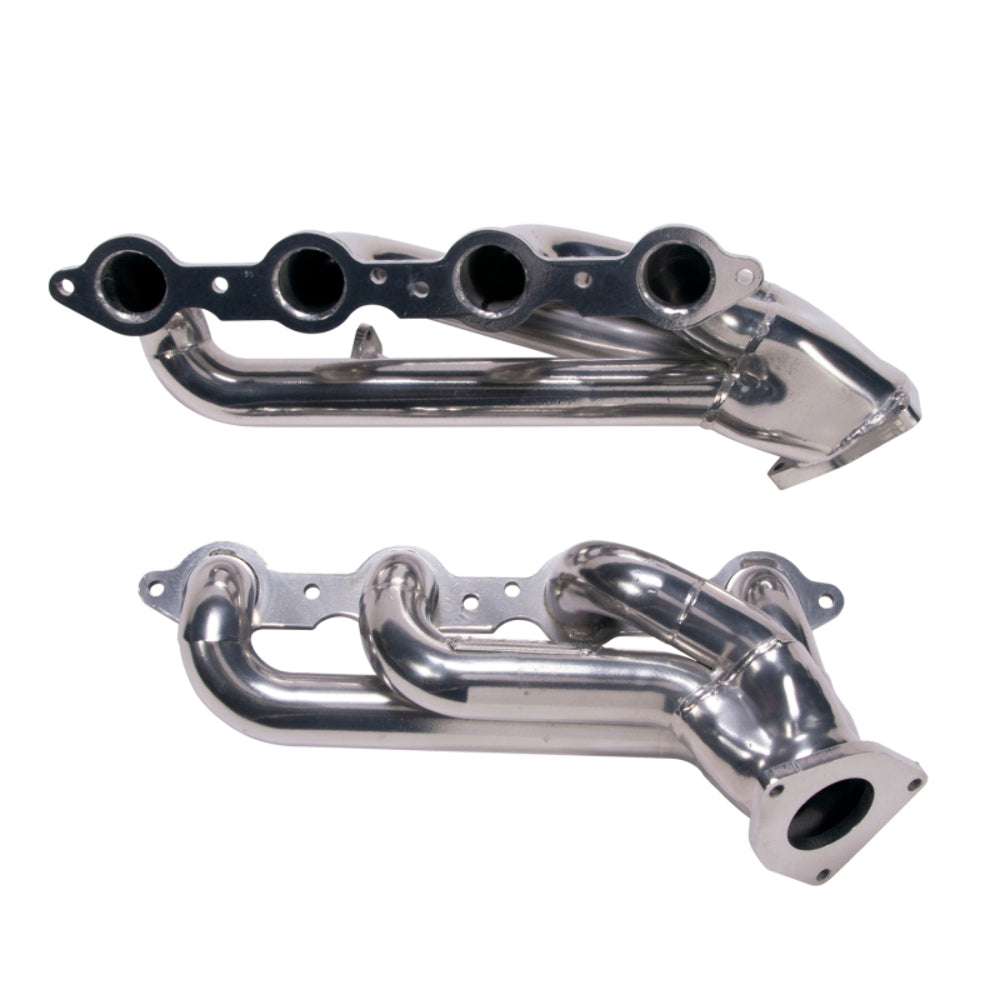 Fits 1999-2013 GM Truck/Suv 6.0L 1-3/4 Shorty Exhaust Headers-Silver-40060 - Car Part People