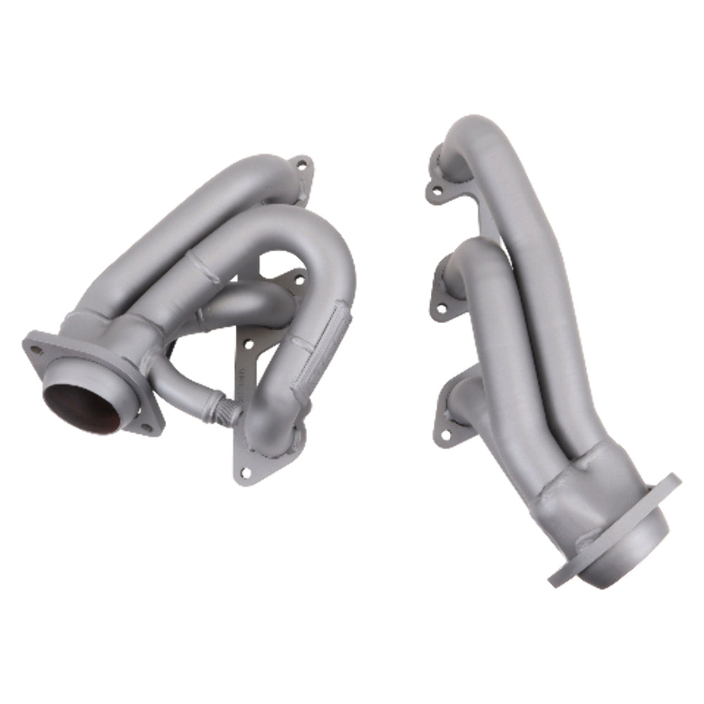 Fits 2005-2010 Mustang 4.0L-V6 1-5/8 Shorty Exhaust Headers-Titanium-4010 - Car Part People