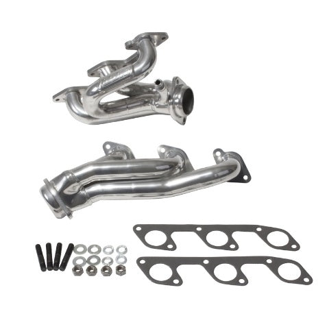 Fits 2005-2010 Mustang 4.0L-V6 1-5/8 Shorty Exhaust Headers-Silver-40100