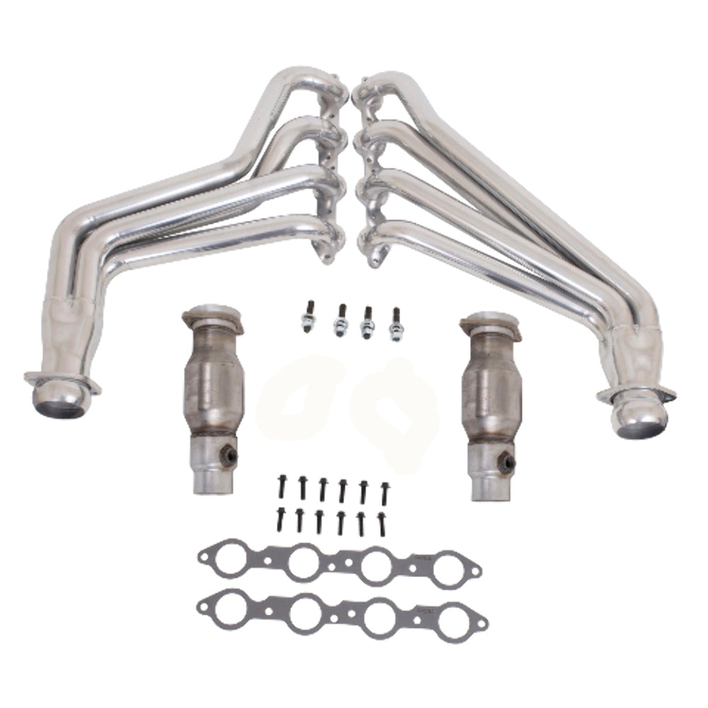 Fits 2010-2015 Camaro 6.2L 1-3/4 Long Tube Headers w/High Flow Converters-40210