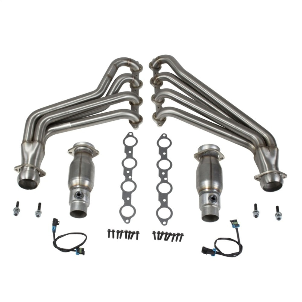Fits 2010-15 Camaro 6.2L 1-3/4 Tube Exhaust Headers w/High Flow Converter-40215 - Car Part People