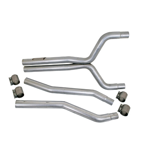 Fits 2010-2015 Chevrolet Camaro SS LS3 L99 6.2L 2-3/4 Mid X Pipe-4023