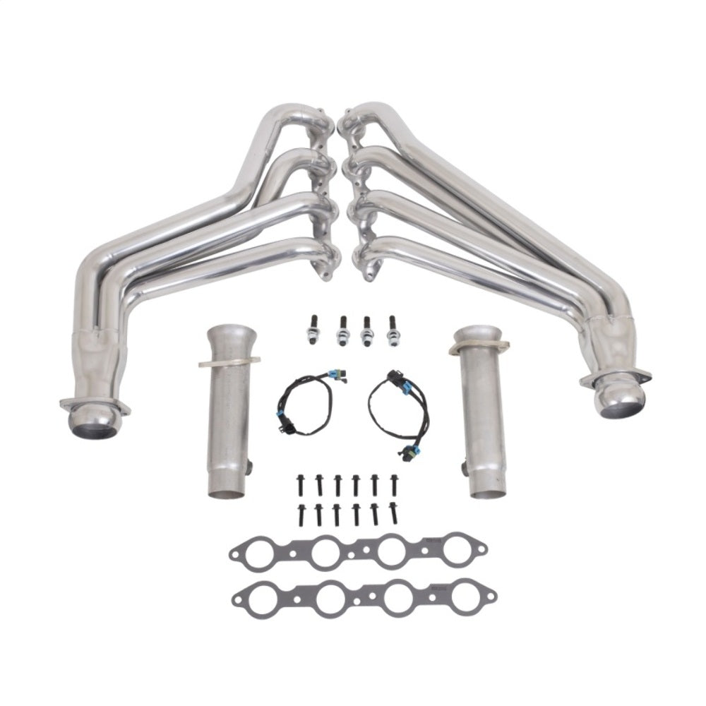 Fits 2010-2015 Camaro LS3/L99 1-7/8 Long Tube Header System W/Cats-Silver-40540