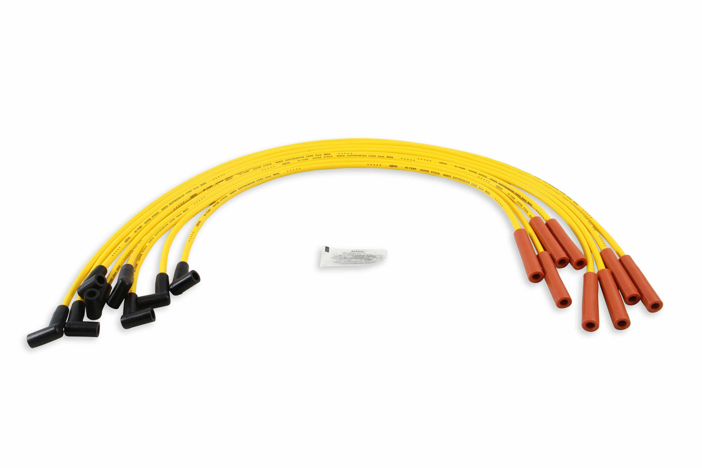 Spark Plug Wire Set - Super Stock Graphite Core 8mm -Chevy / GMC 454-Yellow-4071