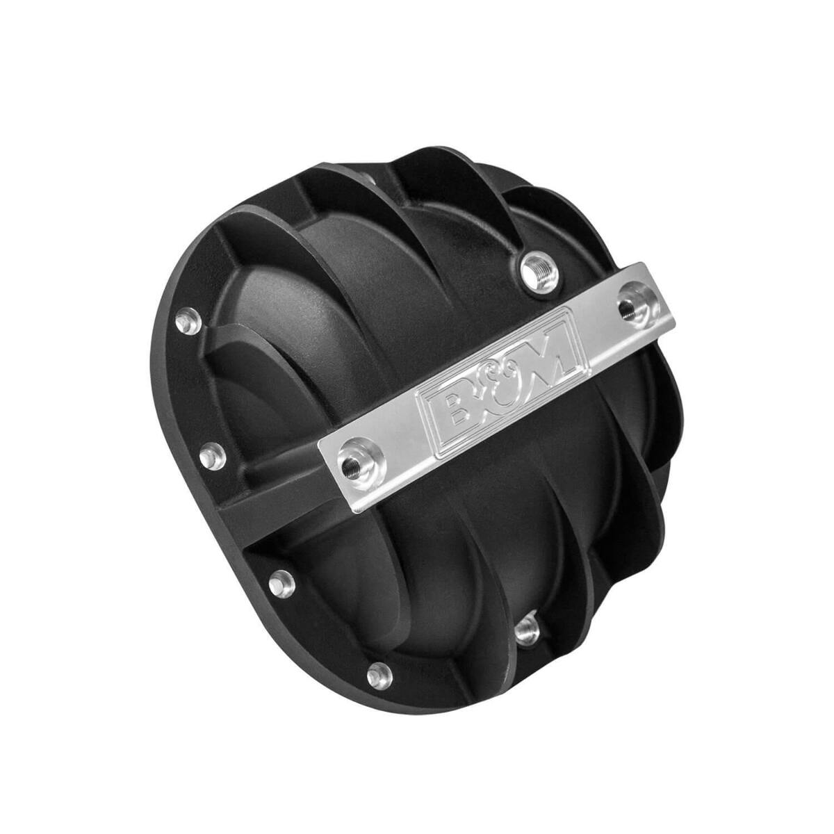 B&M Hi-Tek Aluminum Differential Cover for Sterling 10.25/10.5-inch -Black-41299