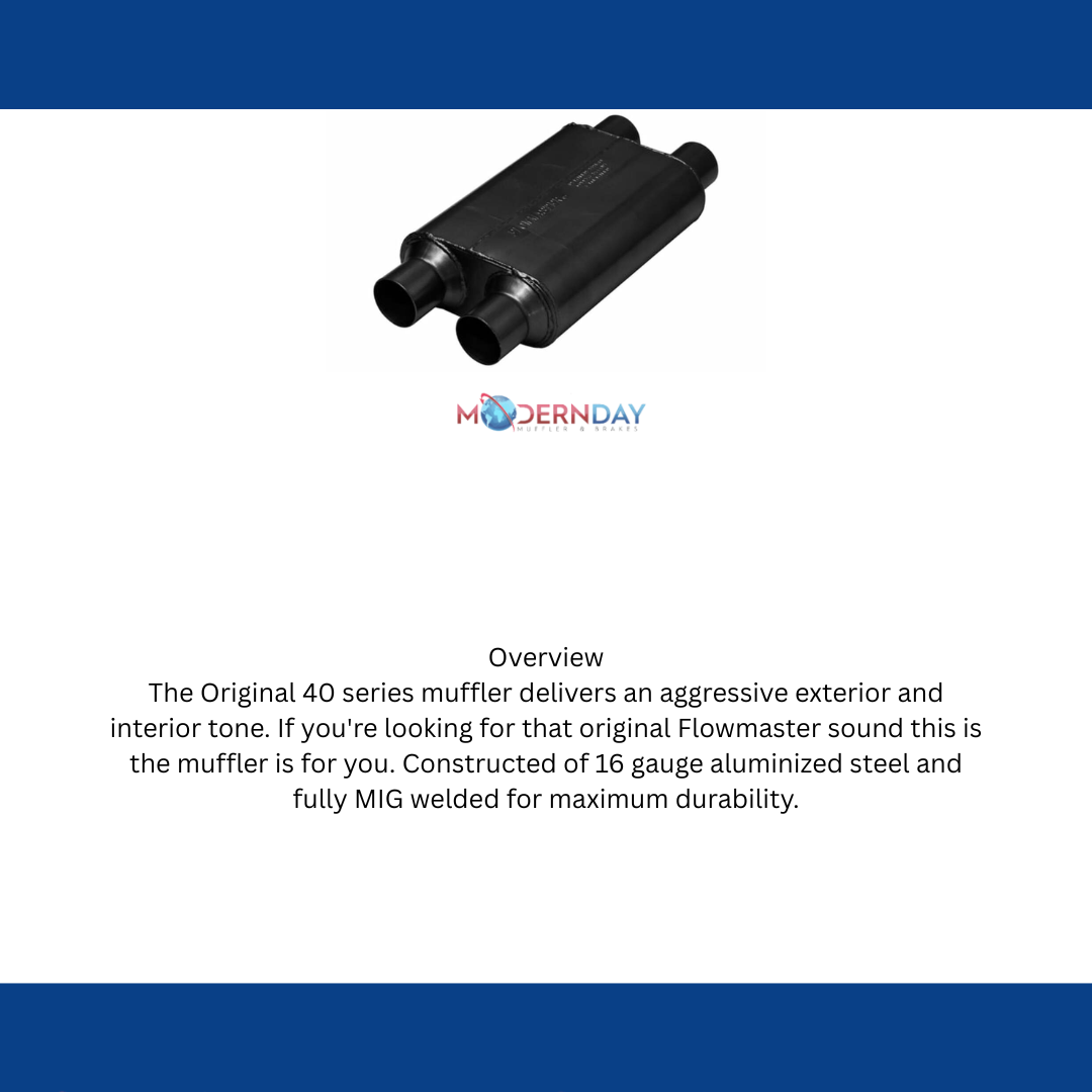 Flowmaster 40 Series Chambered Muffler 425404