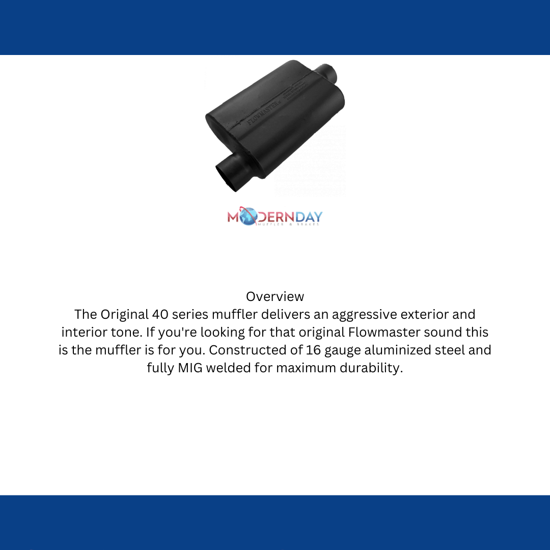 Flowmaster 40 Series Chambered Muffler 43041