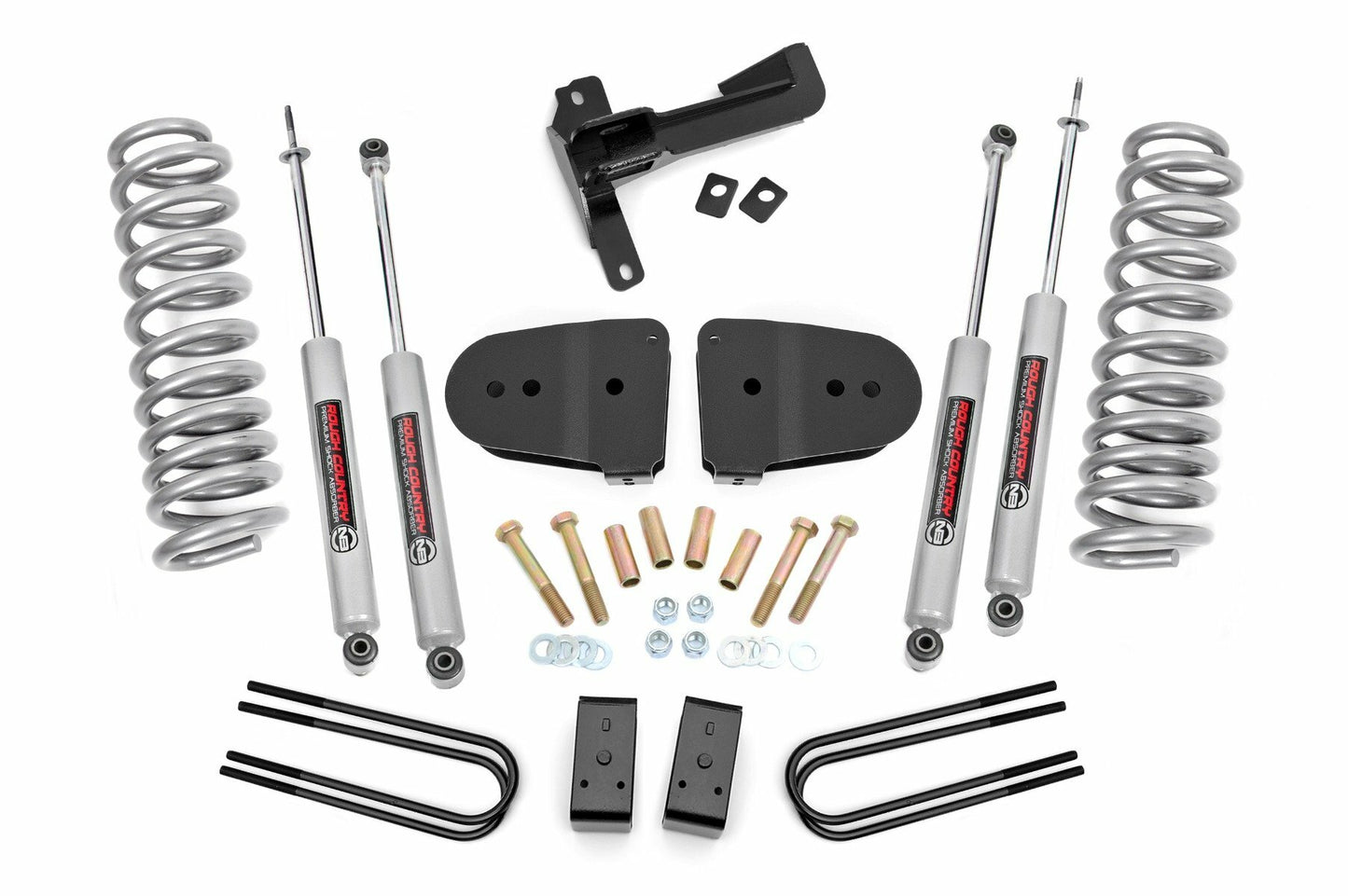 Fits Ford F-250 SD 4WD (2023) 3" Lift Kit; N3; Front Diesel Coils; 43630