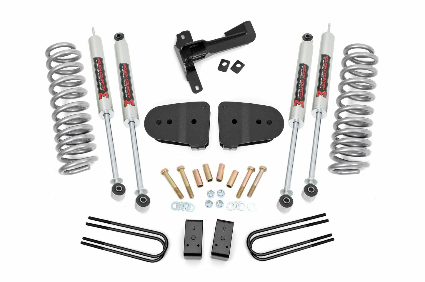 Fits Ford F-250 SD 4WD (2023) 3" Lift Kit; M1; Front Diesel Coils; 43640