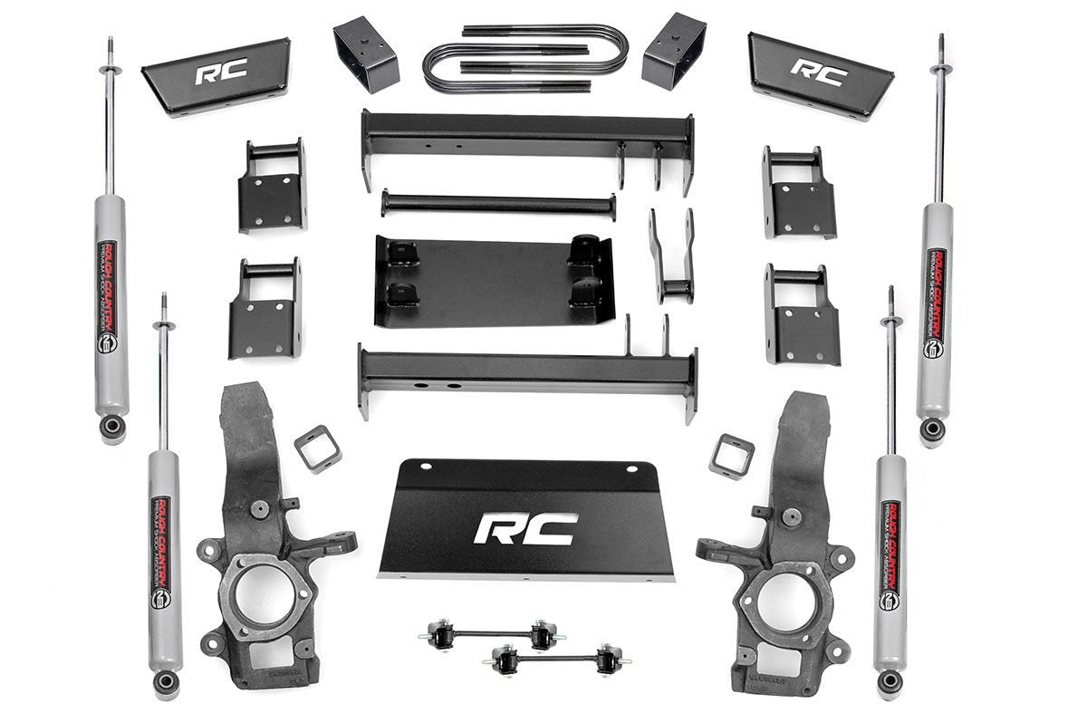 Fits Ford F-150 4WD (1997-2003) 4 Inch Lift Kit; 477.2