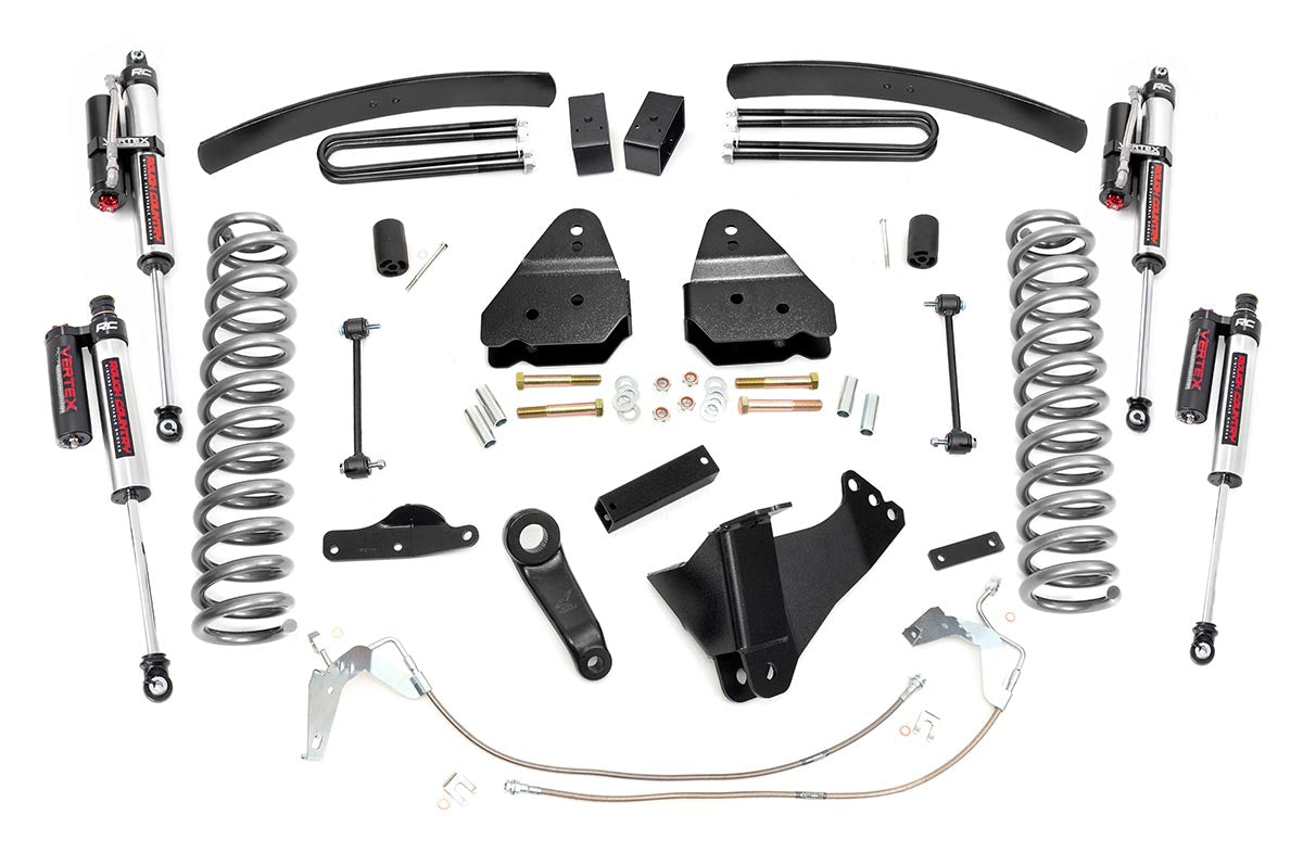 Fits Ford F-250/F-350 SD (08-10) 4.5" Lift Kit; W/O Overloads; Vertex; 47850