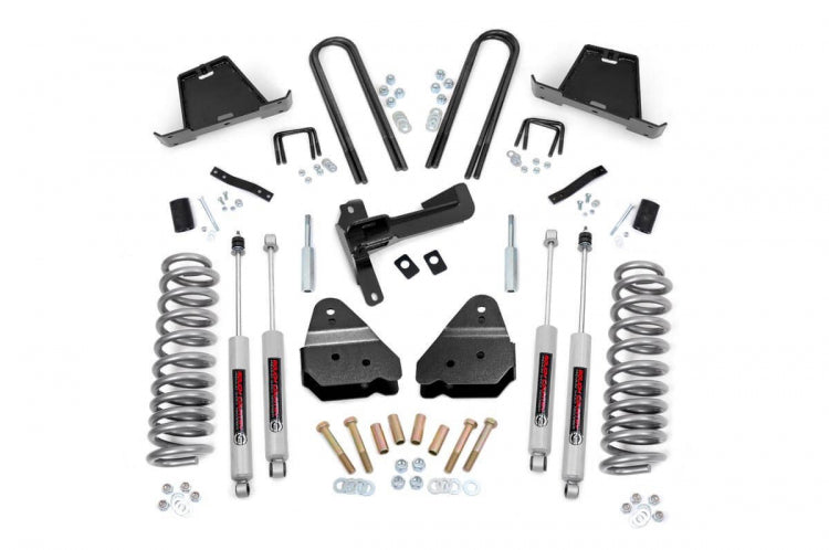 Fits Ford F-250/F-350 Super Duty 4WD (2005-2007) 4.5 Inch Lift Kit; 479.2