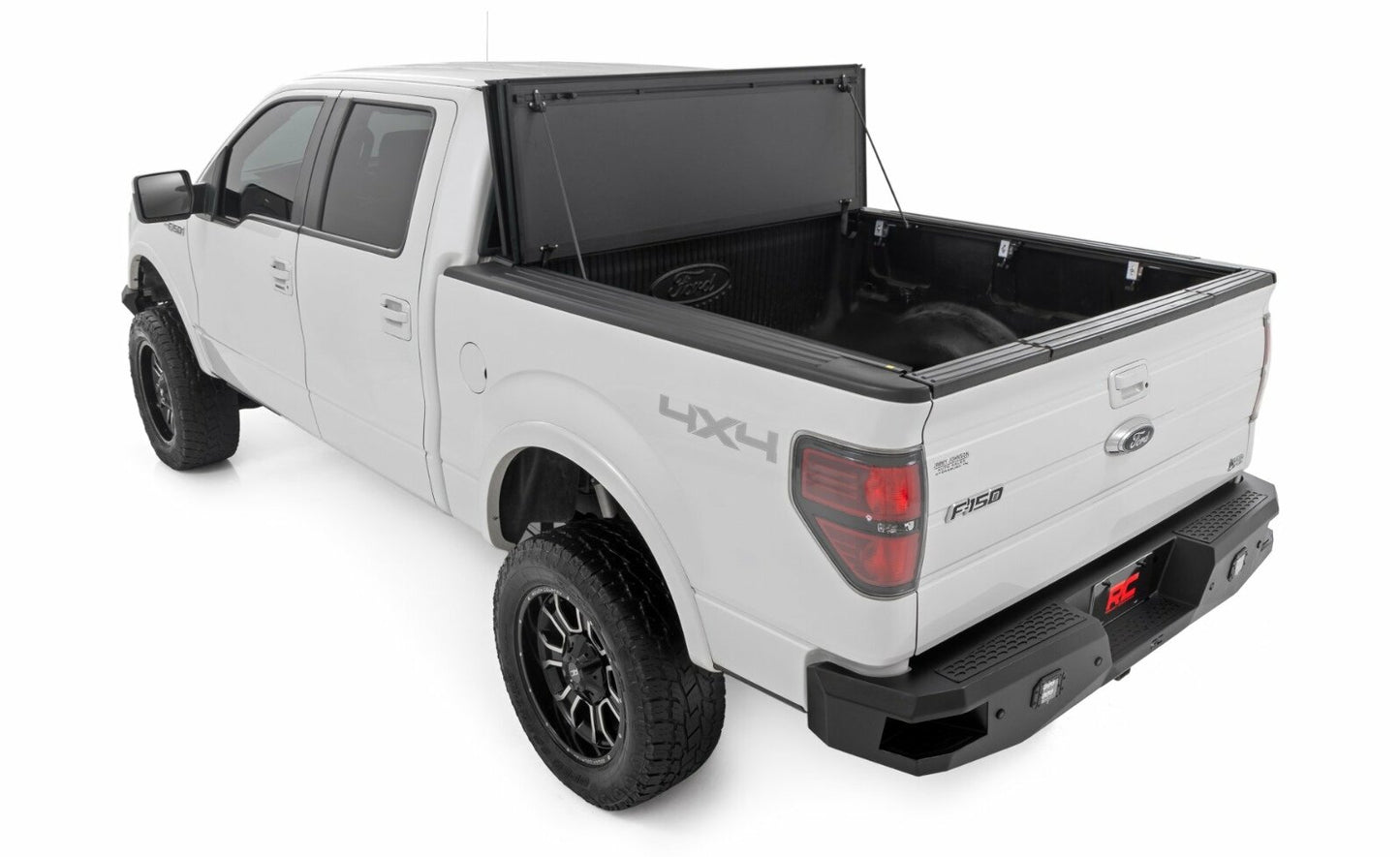 Fits Ford F-150 (2004-2014) Hard Tri-Fold Flip Up Bed Cover 6'7" Bed 49214650