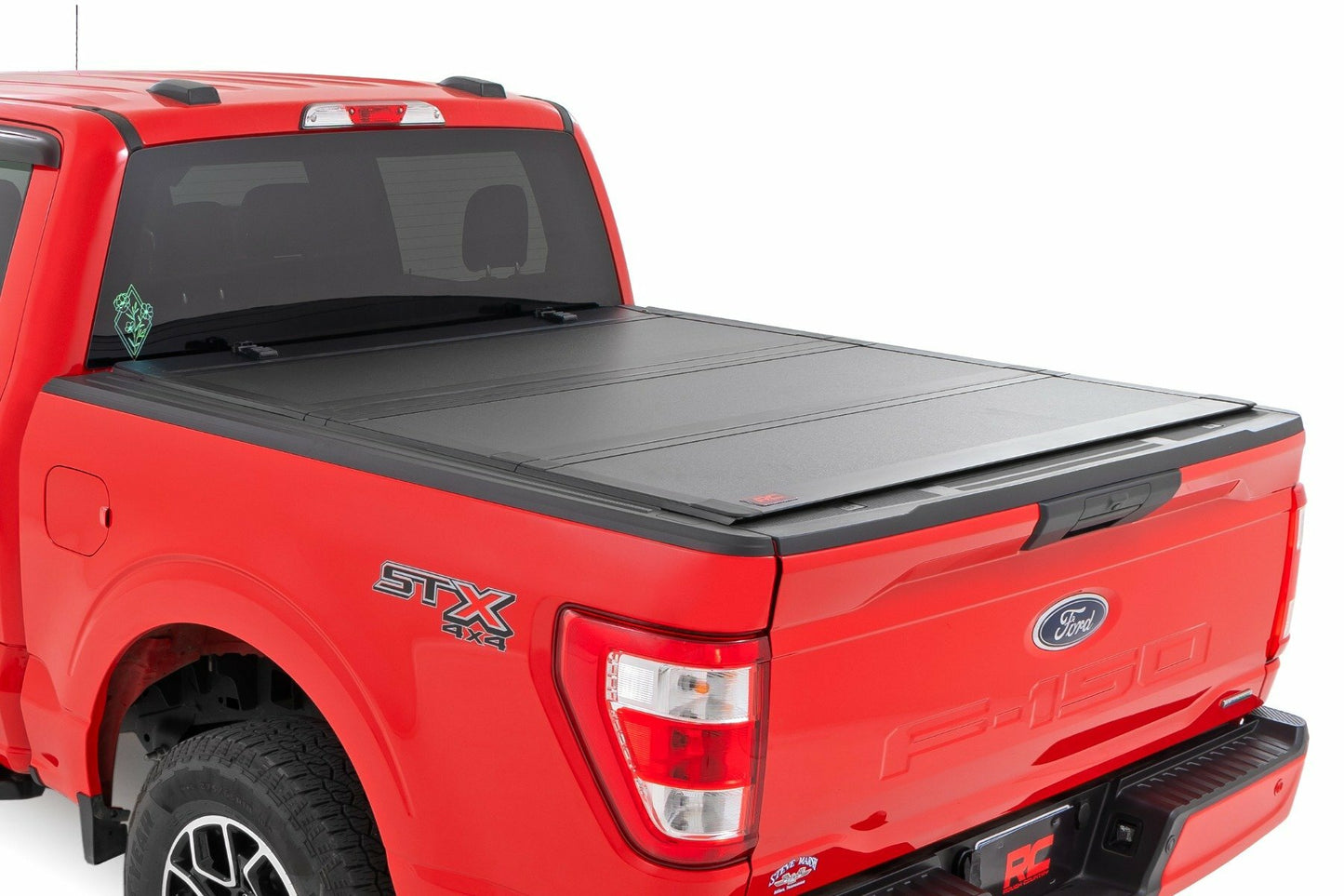 Fits Ford F-150 (2015-2020) Hard Tri-Fold Flip Up Bed Cover 5'7" Bed 49220550