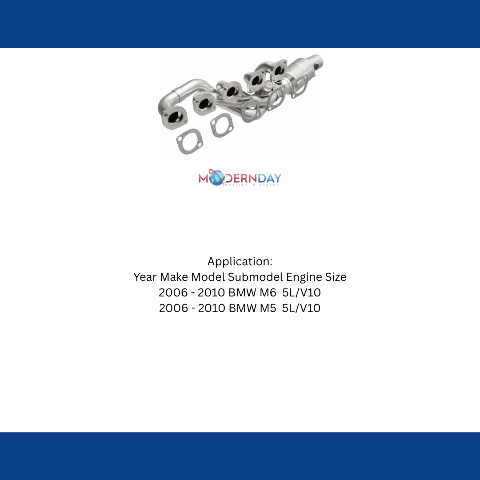 2006-2010 BMW M6 Direct-Fit Catalytic Converter 49803 Magnaflow