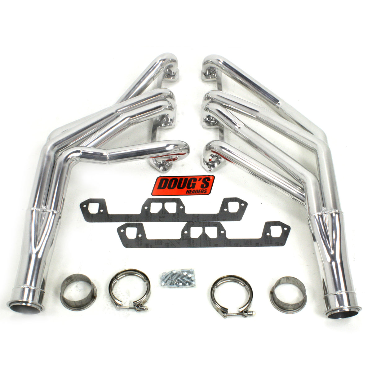 Long Tube Headers for 63-66 Mopar A 273-360 with Reilly Motorsports Coil D454