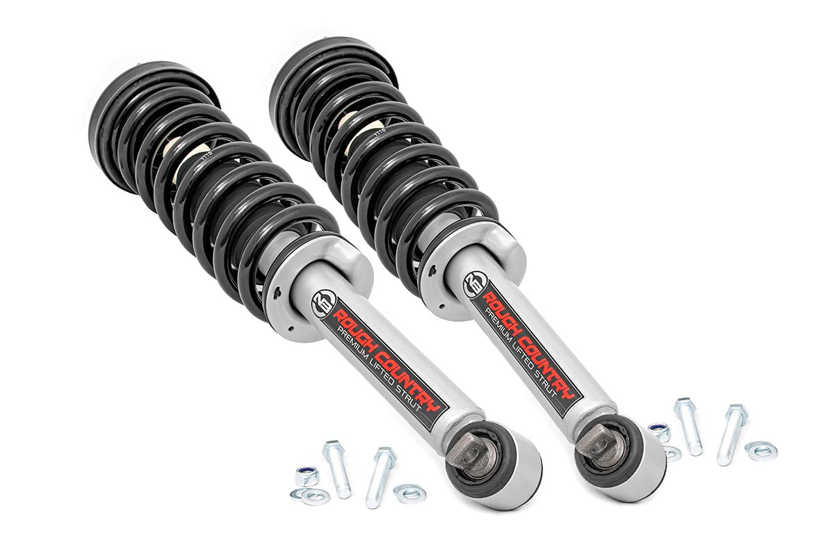 Fits Ford Ranger 4WD (2019-2023) N3 Leveling Struts; 2 Inch; Loaded Strut 501078