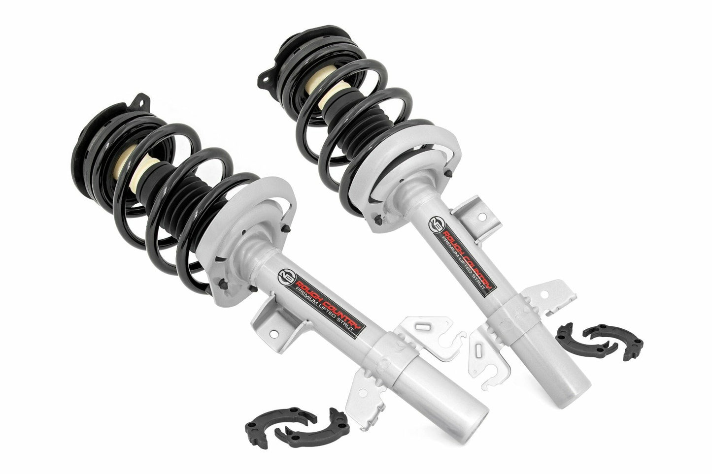 Fits Jeep Cherokee KL 2WD/4WD (2014-2023) Loaded Strut Pair; 2 Inch Lift; 501111