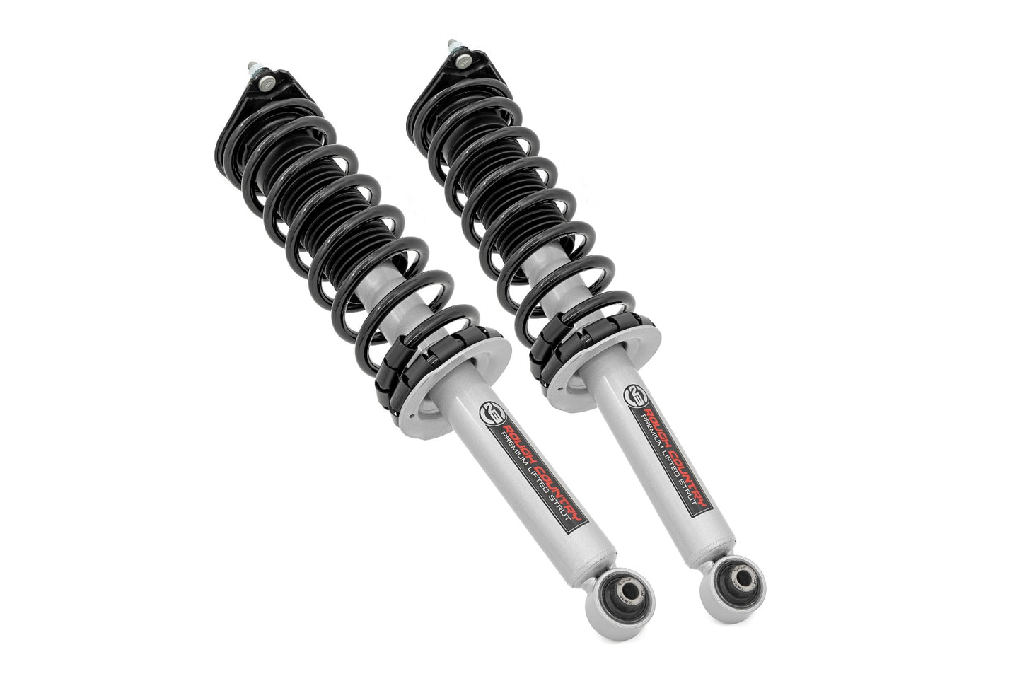 Fits Subaru Crosstrek 4WD (2018-2023) Loaded Strut Pair; 2" Lift; Rear; 501124