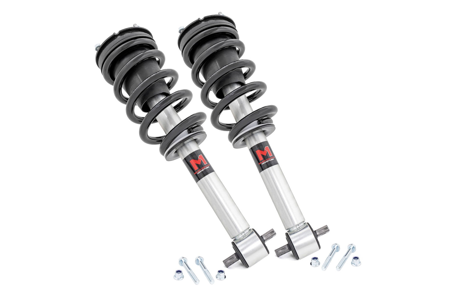 Fits Chevy/GMC 1500 (14-18 & Classic) M1 Loaded Strut Pair; 7 Inch; 502060