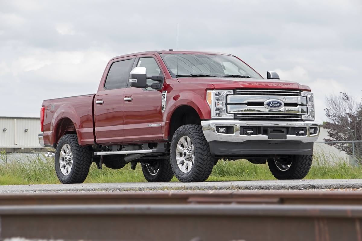 Fits Ford F-250 SD 4WD (17-22) 3" Lift Kit; V2; Front Gas Coils; 50272