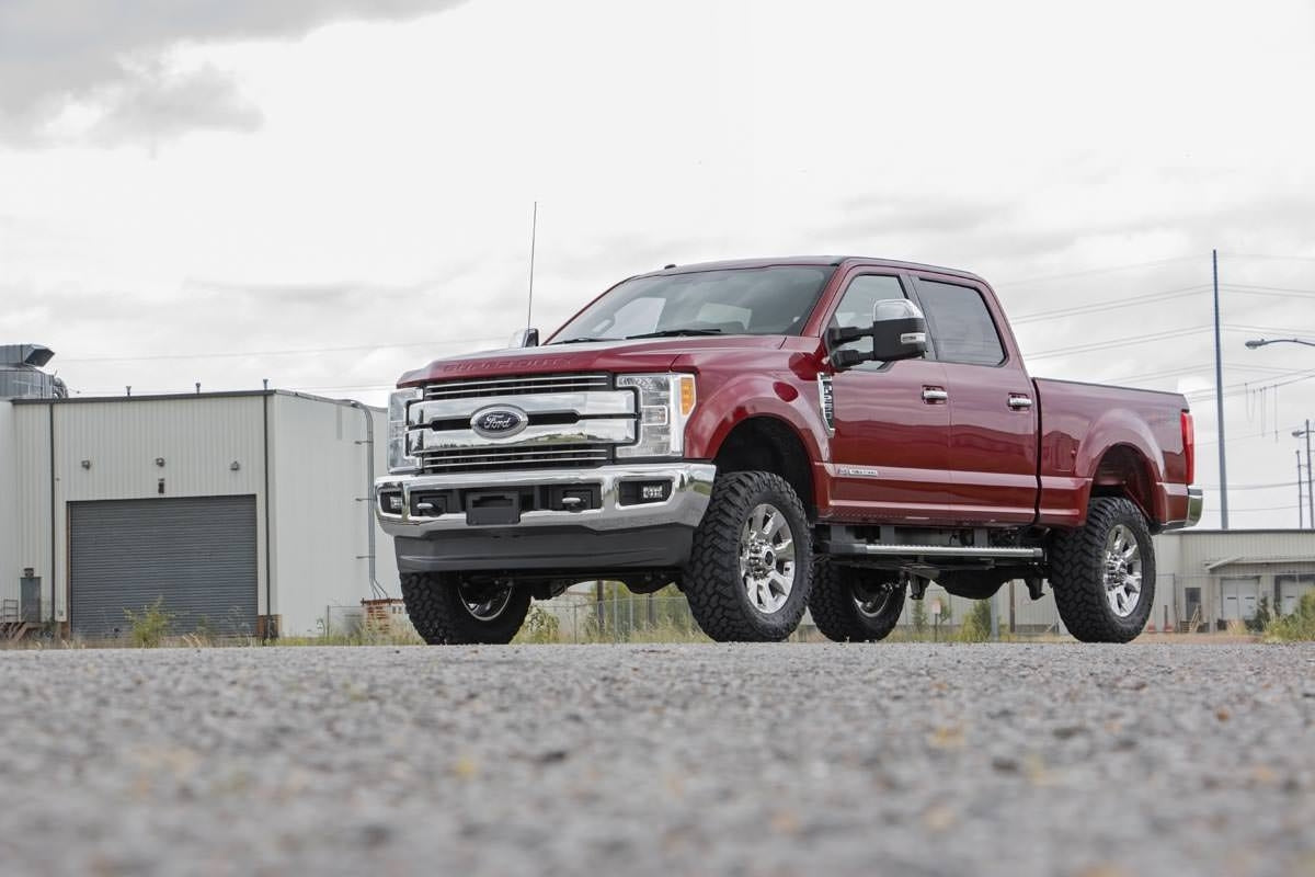 Fits Ford F-250 SD 4WD (17-22) 3" Lift Kit; V2; Front Gas Coils; 50272