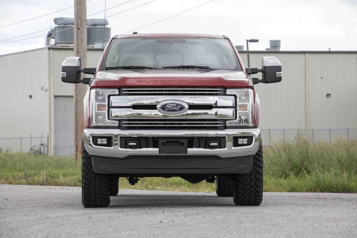 Fits Ford F-250 SD 4WD (17-22) 3" Lift Kit; V2; Front Gas Coils; 50272