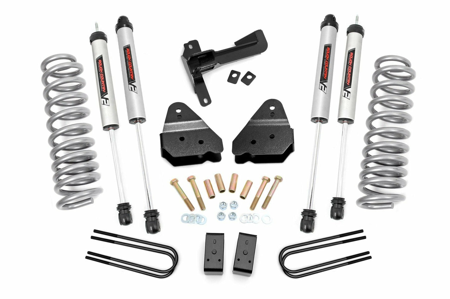 Fits Ford F-250 SD 4WD (17-22) 3" Lift Kit; V2; Front Gas Coils; 50272