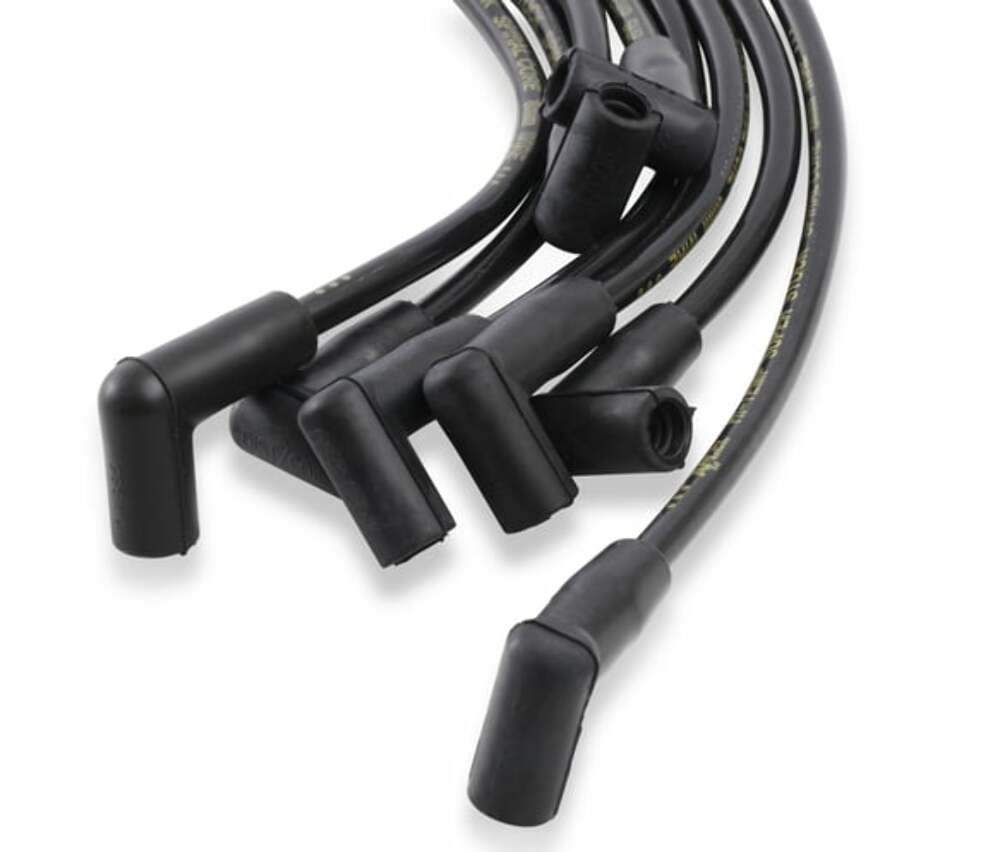 Spark Plug Wire Set - 90 Deg Boots - Black - 5048K
